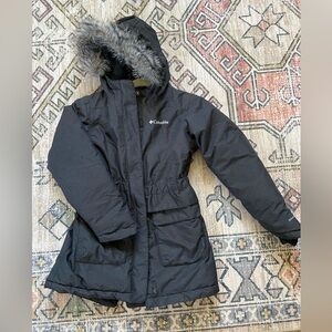 Girls Columbia Jacket Winter Parka size 7/8